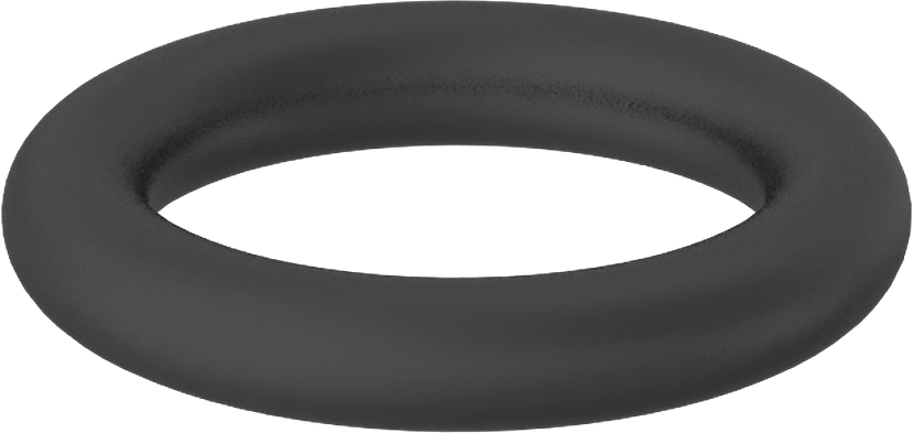 Yağa Dayanıklı Mil. Spec. Buna-N O-Ring, 3/32 Kesirli Genişlik, Dash No. 111,-30° to 250°F