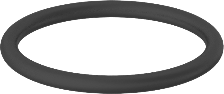 Yağa Dayanıklı Mil. Spec. Buna-N O-Ring, 1/8 Kesirli Genişlik, Dash No. 222,-30° to 250°F
