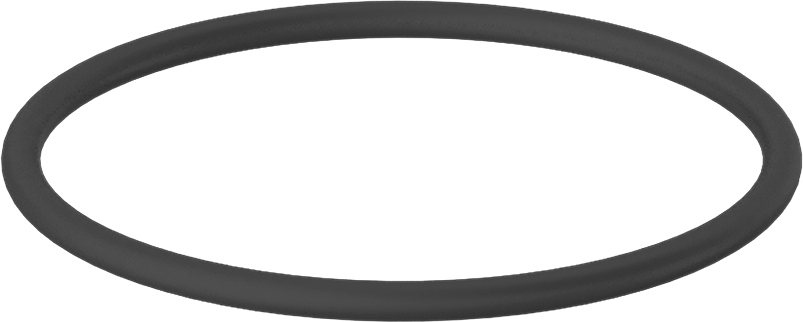 Yağa Dayanıklı Mil. Spec. Buna-N O-Ring, 1/8 Kesirli Genişlik, Dash No. 231,-65° to 155°F