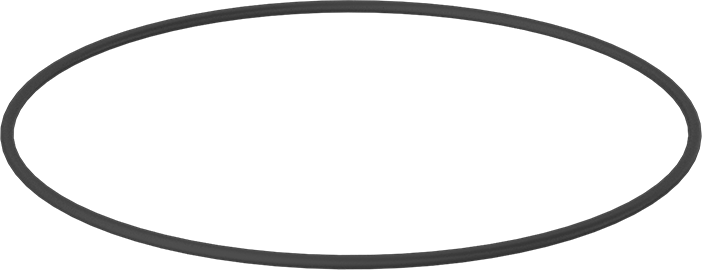 Yağa Dayanıklı Mil. Spec. Buna-N O-Ring, 1/8 Kesirli Genişlik, Dash No. 263,-65° to 155°F