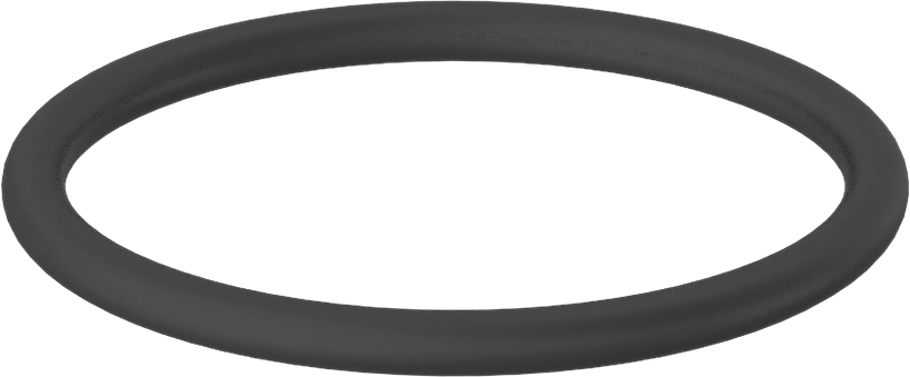 Yağa Dayanıklı Mil. Spec. Buna-N O-Ring, 3/16 Kesirli Genişlik, Dash No. 334,-65° to 155°F