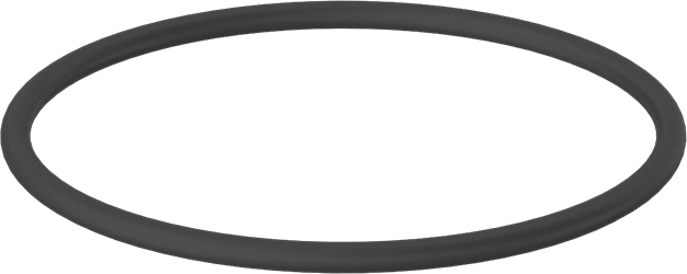 Yağa Dayanıklı Mil. Spec. Buna-N O-Ring, 3/16 Kesirli Genişlik, Dash No. 349,-65° to 155°F