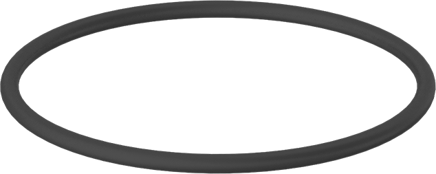 Yağa Dayanıklı Mil. Spec. Buna-N O-Ring, 3/16 Kesirli Genişlik, Dash No. 350,-65° to 155°F