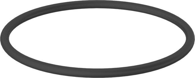Yağa Dayanıklı Mil. Spec. Buna-N O-Ring, 1/4 Kesirli Genişlik, Dash No. 434,-65° to 155°F