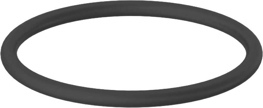Yağa Dayanıklı Mil. Spec. Buna-N O-Ring, 1/16 Kesirli Genişlik, Dash No. 022,-65° to 275°F