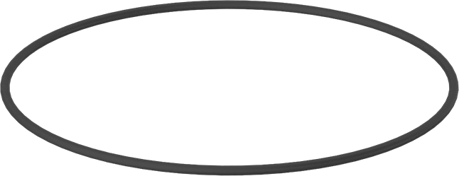 Yağa Dayanıklı Mil. Spec. Buna-N O-Ring, 3/32 Kesirli Genişlik, Dash No. 159,-65° to 275°F