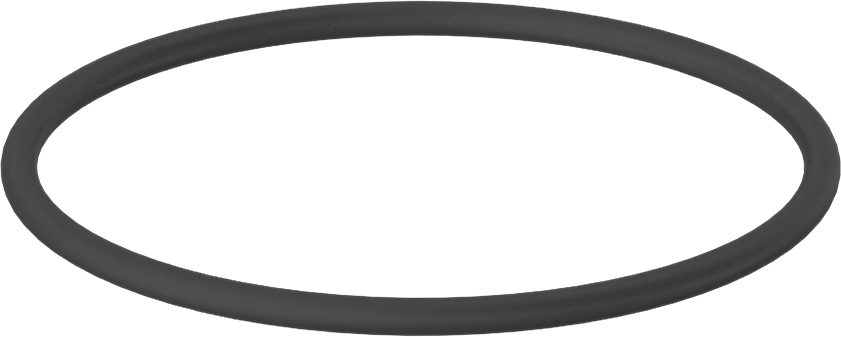 Yağa Dayanıklı Mil. Spec. Buna-N O-Ring, 1/8 Kesirli Genişlik, Dash No. 234,-65° to 275°F