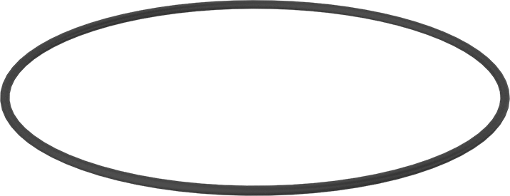 Yağa Dayanıklı Mil. Spec. Buna-N O-Ring, 1/8 Kesirli Genişlik, Dash No. 264,-65° to 275°F