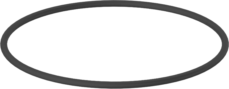 Yağa Dayanıklı Mil. Spec. Buna-N O-Ring, 1/16 Kesirli Genişlik, Dash No. 035,-65° to 275°F