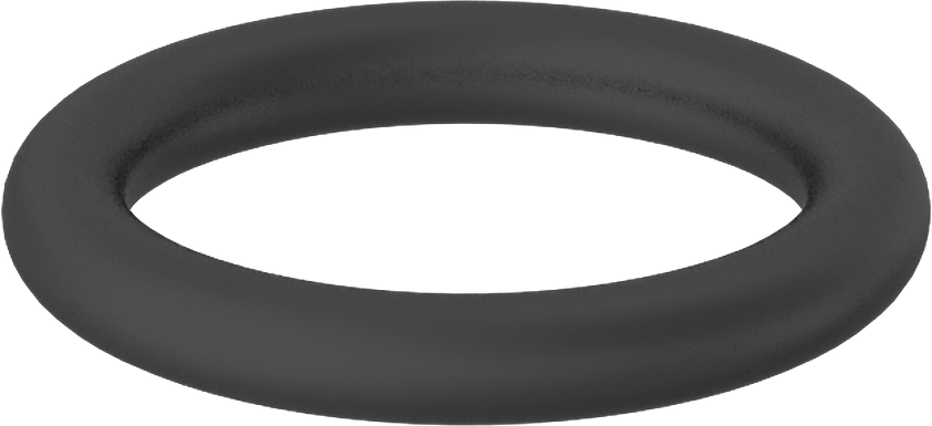 Yağa Dayanıklı Mil. Spec. Buna-N O-Ring, 3/32 Kesirli Genişlik, Dash No. 113,-65° to 275°F