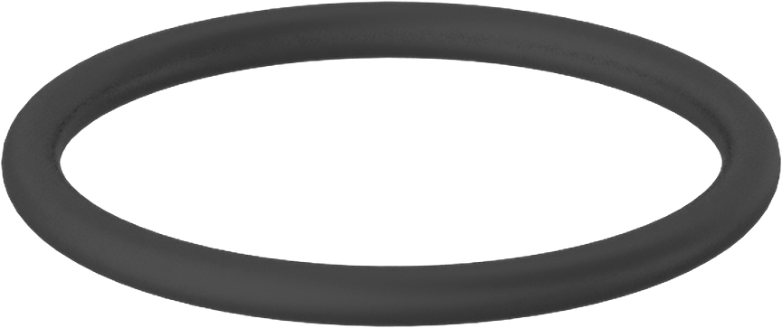 Yağa Dayanıklı Mil. Spec. Buna-N O-Ring, 1/16 Kesirli Genişlik, Dash No. 019,-20° to 250°F