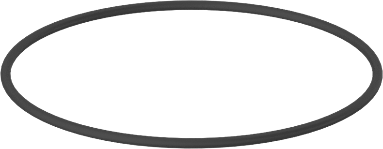 Yağa Dayanıklı Mil. Spec. Buna-N O-Ring, 1/16 Kesirli Genişlik, Dash No. 038,-20° to 250°F