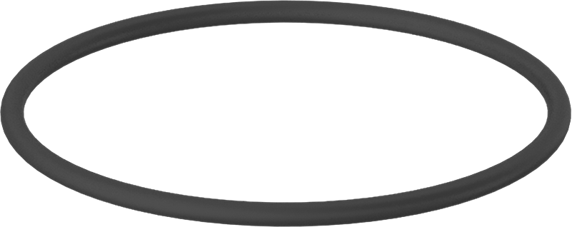 Yağa Dayanıklı Mil. Spec. Buna-N O-Ring, 3/32 Kesirli Genişlik, Dash No. 142,-20° to 250°F