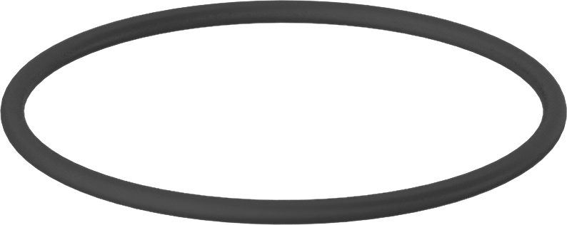 Yağa Dayanıklı Mil. Spec. Buna-N O-Ring, 3/32 Kesirli Genişlik, Dash No. 141,-20° to 250°F
