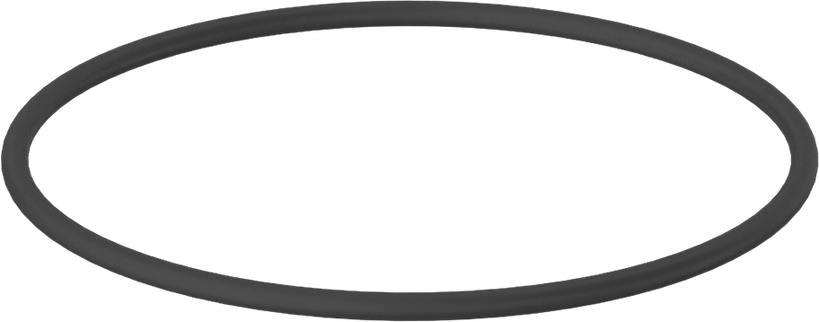 Yağa Dayanıklı Mil. Spec. Buna-N O-Ring, 1/8 Kesirli Genişlik, Dash No. 242,-20° to 250°F