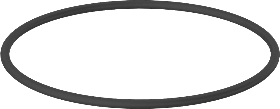 Yağa Dayanıklı Mil. Spec. Buna-N O-Ring, 1/8 Kesirli Genişlik, Dash No. 243,-20° to 250°F