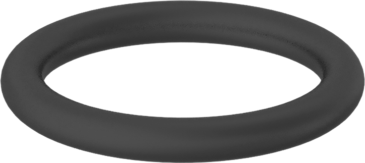 Yağa Dayanıklı Mil. Spec. Buna-N O-Ring, 3/16 Kesirli Genişlik, Dash No. 324,-20° to 250°F