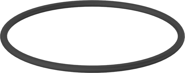 Yağa Dayanıklı Mil. Spec. Buna-N O-Ring, 3/16 Kesirli Genişlik, Dash No. 355,-20° to 250°F