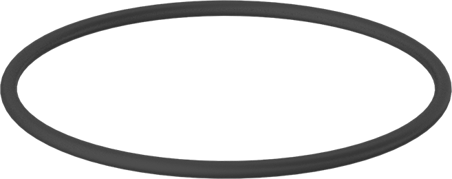 Yağa Dayanıklı Mil. Spec. Buna-N O-Ring, 3/16 Kesirli Genişlik, Dash No. 356,-20° to 250°F