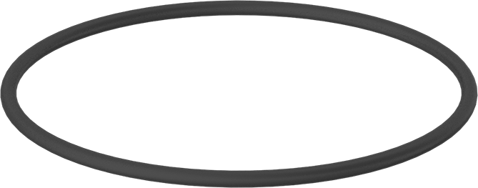 Yağa Dayanıklı Mil. Spec. Buna-N O-Ring, 3/16 Kesirli Genişlik, Dash No. 361,-20° to 250°F
