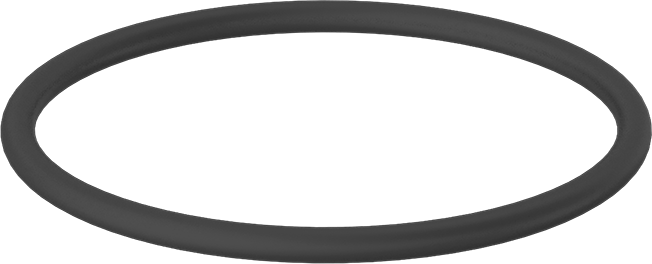 Yağa Dayanıklı Mil. Spec. Buna-N O-Ring, 1/4 Kesirli Genişlik, Dash No. 427,-20° to 250°F