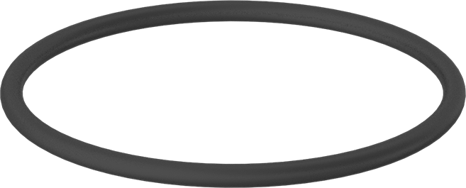 Yağa Dayanıklı Mil. Spec. Buna-N O-Ring, 1/4 Kesirli Genişlik, Dash No. 431,-20° to 250°F