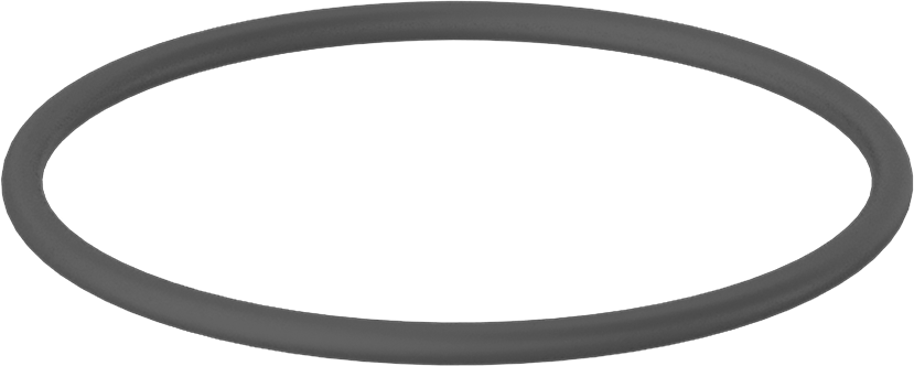 Yağa Dayanıklı Mil. Spec. Buna-N O-Ring, 1/4 Kesirli Genişlik, Dash No. 439,-20° to 250°F