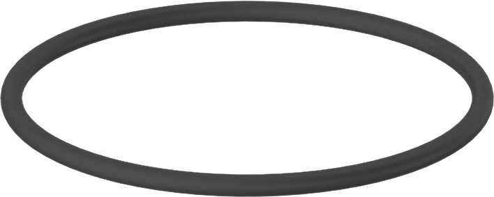 Yağa Dayanıklı Mil. Spec. Buna-N O-Ring, 1/16 Kesirli Genişlik, Dash No. 029,-20° to 250°F