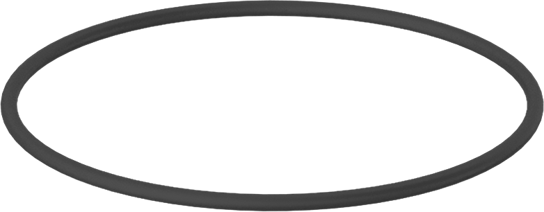 Yağa Dayanıklı Mil. Spec. Buna-N O-Ring, 1/16 Kesirli Genişlik, Dash No. 035,-20° to 250°F