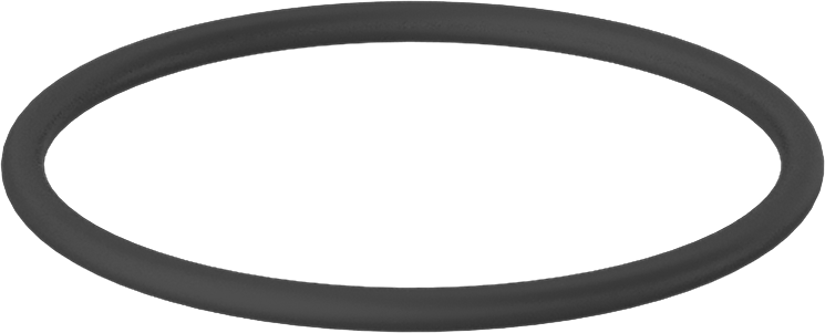 Yağa Dayanıklı Mil. Spec. Buna-N O-Ring, 3/32 Kesirli Genişlik, Dash No. 133,-20° to 250°F
