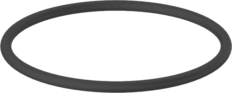 Yağa Dayanıklı Mil. Spec. Buna-N O-Ring, 3/32 Kesirli Genişlik, Dash No. 136,-20° to 250°F