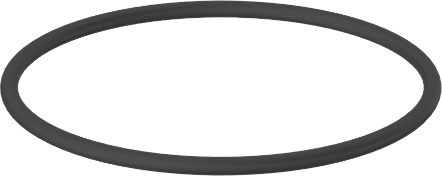 Yağa Dayanıklı Mil. Spec. Buna-N O-Ring, 1/8 Kesirli Genişlik, Dash No. 236,-20° to 250°F