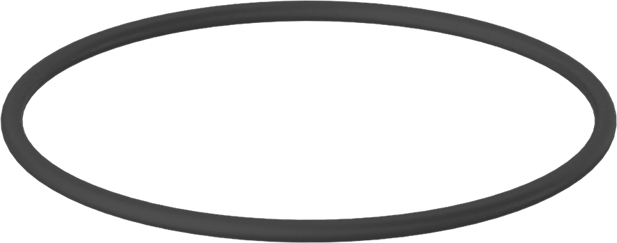 Yağa Dayanıklı Mil. Spec. Buna-N O-Ring, 1/8 Kesirli Genişlik, Dash No. 240,-20° to 250°F