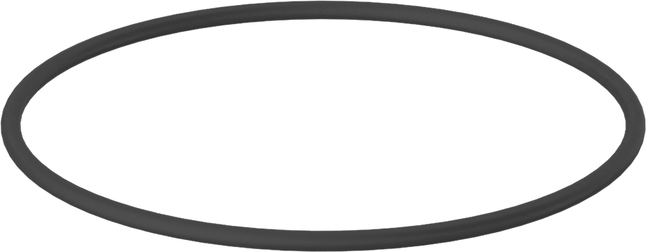 Yağa Dayanıklı Mil. Spec. Buna-N O-Ring, 1/8 Kesirli Genişlik, Dash No. 245,-20° to 250°F