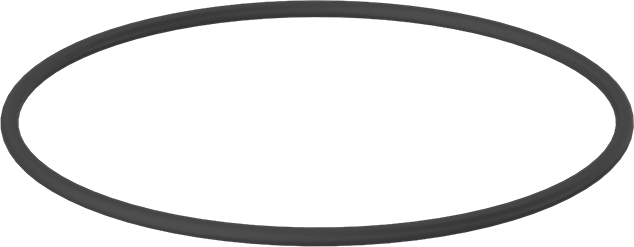 Yağa Dayanıklı Mil. Spec. Buna-N O-Ring, 1/8 Kesirli Genişlik, Dash No. 248,-20° to 250°F