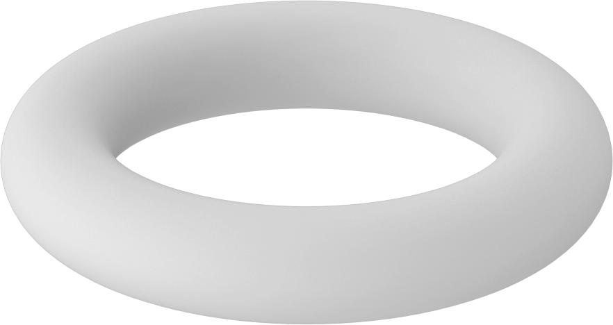 PTFE O-Ring, 10mm Boru Dış Çapı Metal Boru Bağlantısı İçin