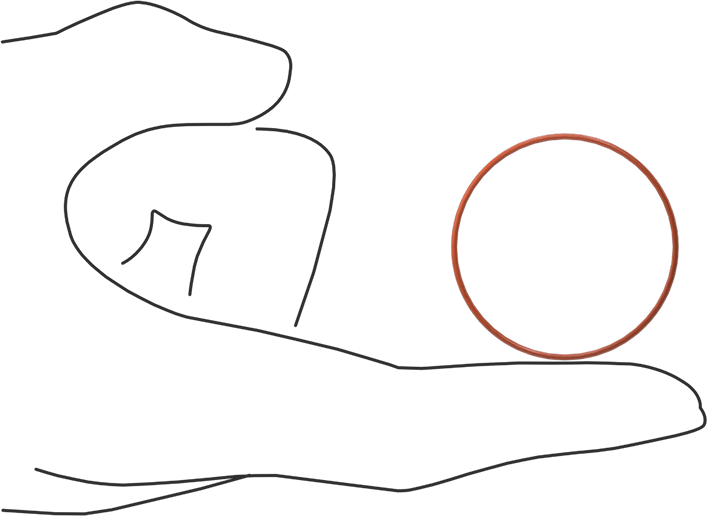 Yüksek Sıcaklık Silikon O-Ring, 1 mm Genişlik, 36 mm İç Çap