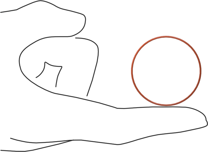 Yüksek Sıcaklık Silikon O-Ring, 1 mm Genişlik, 38 mm İç Çap