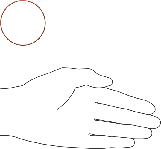 Yüksek Sıcaklık Silikon O-Ring, 1 mm Genişlik, 50 mm İç Çap