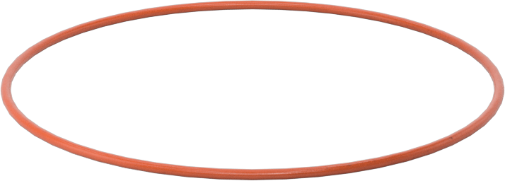 Yüksek Sıcaklık Silikon O-Ring, 1 mm Genişlik, 50 mm İç Çap