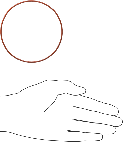 Yüksek Sıcaklık Silikon O-Ring, 2 mm Genişlik, 90 mm İç Çap