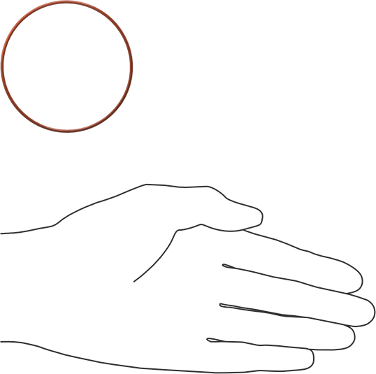 Yüksek Sıcaklık Silikon O-Ring, 1.5 mm Genişlik, 62 mm İç Çap