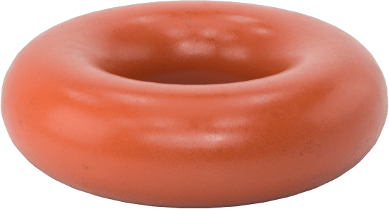 Yüksek Sıcaklık Silikon O-Ring, 1.6 mm Genişlik, 2.2 mm İç Çap