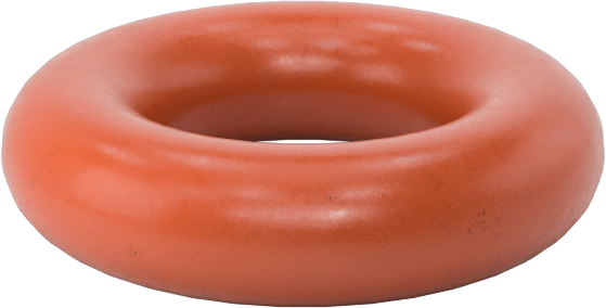 Yüksek Sıcaklık Silikon O-Ring, 2 mm Genişlik, 4 mm İç Çap