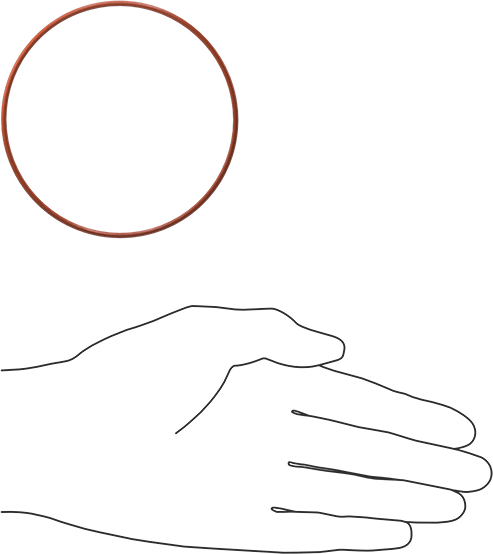 Yüksek Sıcaklık Silikon O-Ring, 2 mm Genişlik, 85 mm İç Çap