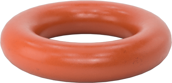 Yüksek Sıcaklık Silikon O-Ring, 2.4 mm Genişlik, 6.3 mm İç Çap
