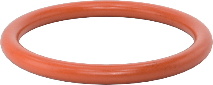 Yüksek Sıcaklık Silikon O-Ring, 4 mm Genişlik, 38 mm İç Çap