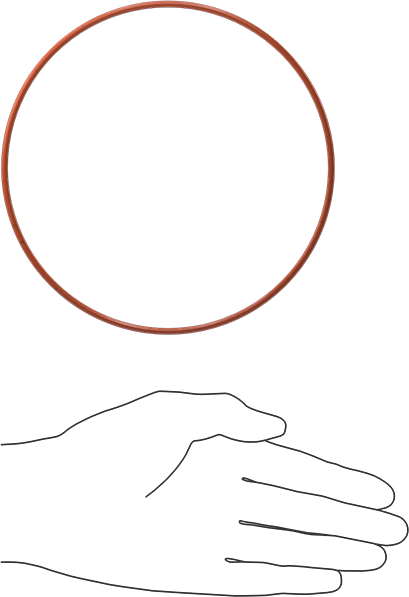 Yüksek Sıcaklık Silikon O-Ring, 3 mm Genişlik, 145 mm İç Çap