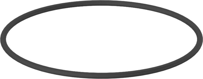 Buhara ve Ultra Kimyasala Dayanıklı Aflas O-Ring, 1/16 Kesirli Genişlik, Dash Numarası 036