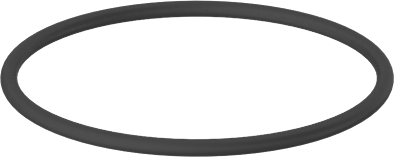 Buhara ve Ultra Kimyasala Dayanıklı Aflas O-Ring, 3/32 Kesirli Genişlik, Dash Numarası 140